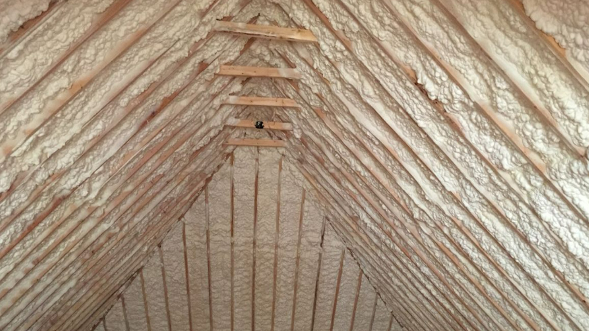 Roof felt replacement following spray foam removal