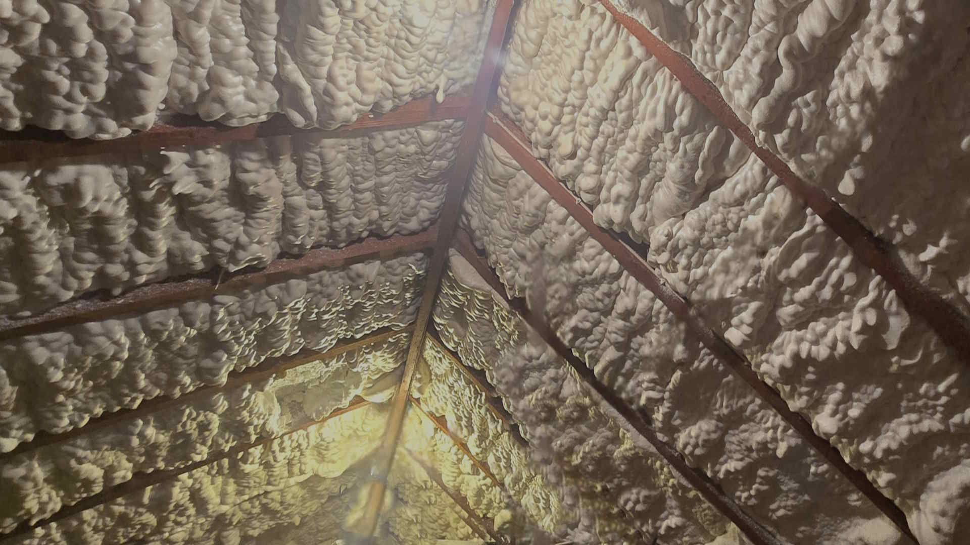 Spray foam removal